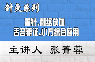 董针、刺络放血及舌苔辨证、小方综合应用治疗内外妇杂等临床实战研修班